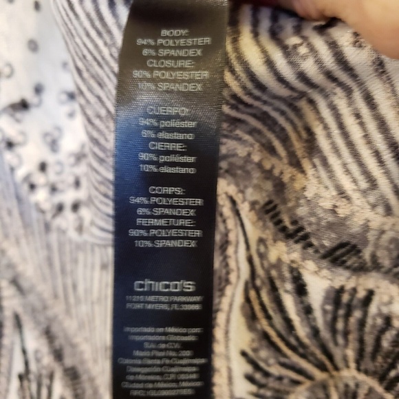 Travelers by Chicos NWOT Women's Sz Small Long Cardigan Exquisite Brown Multi - Picture 3 of 6